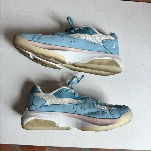 Jordan Air 200E Summit White Worn Blue Atmosphere Sneakers Size 11 Retro Style - Picture 9 of 9